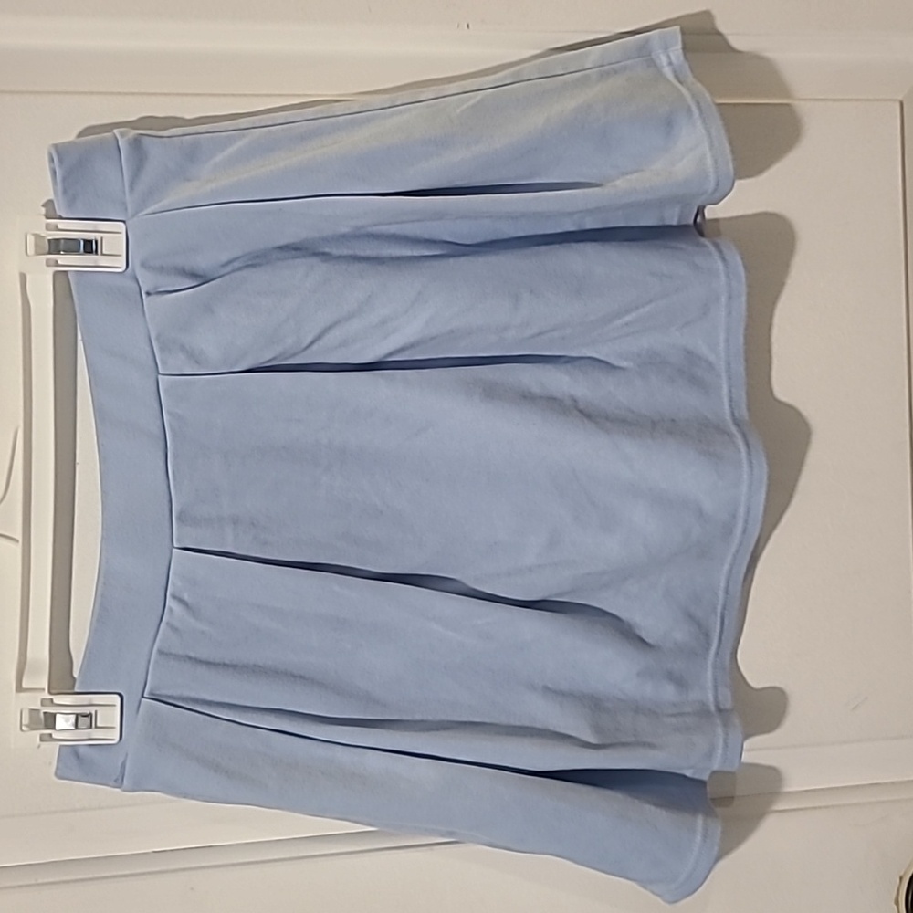 SO Baby Blue Mini Skater Skort